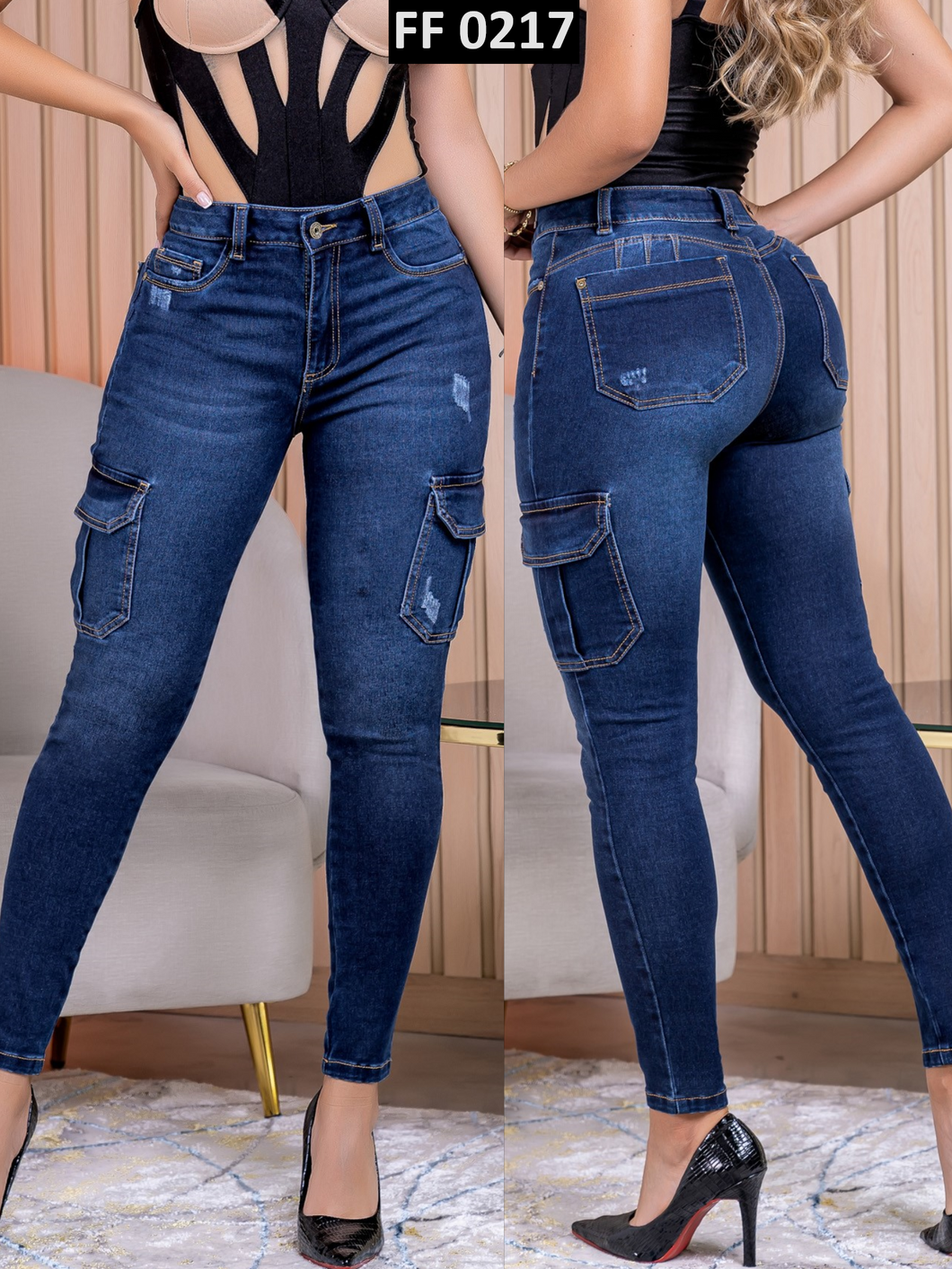 Pantalon Jeans Push Up