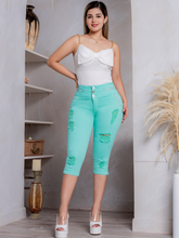 Cargar imagen en el visor de la galería, Capri Jeans Push Up
