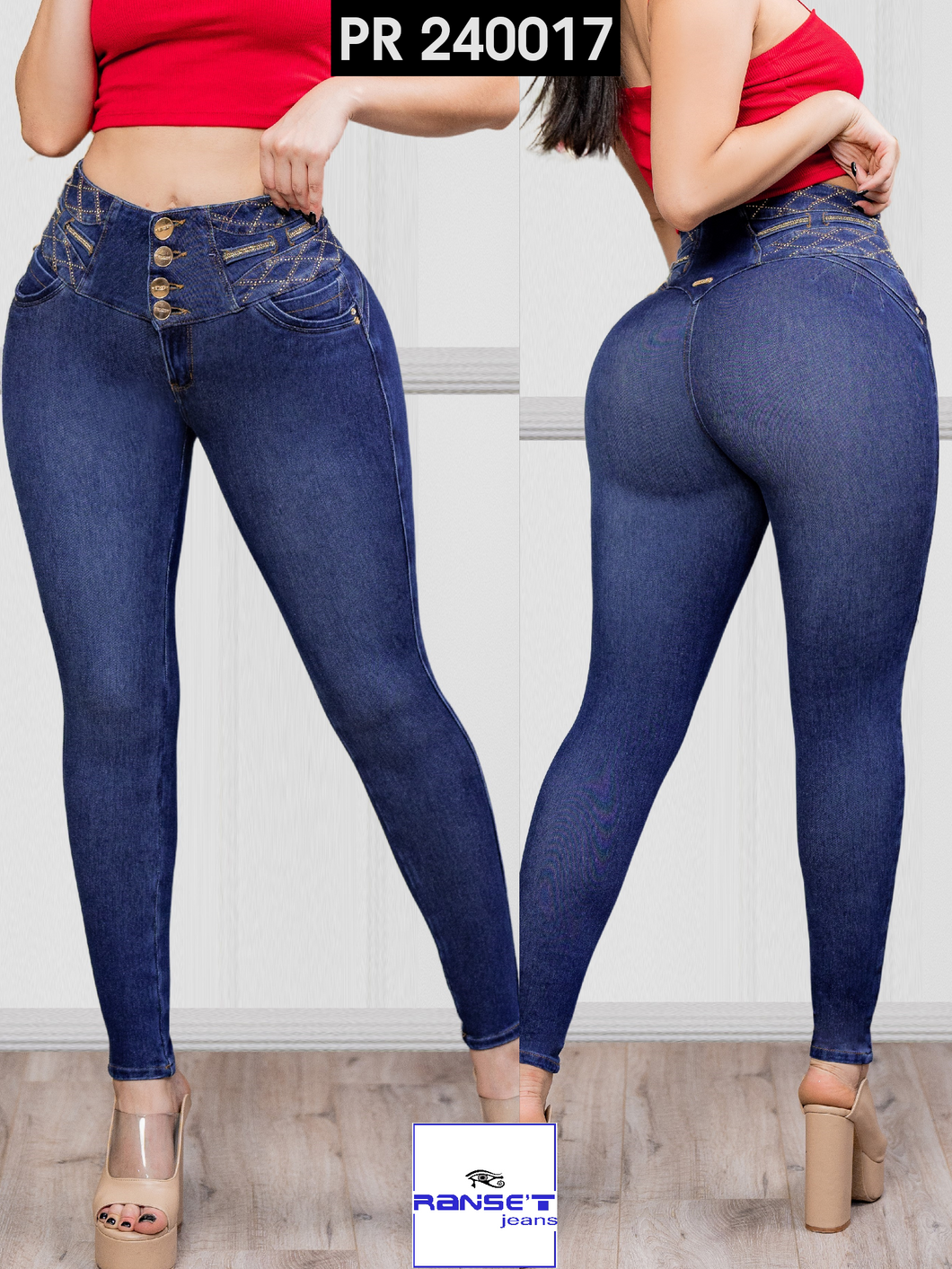 Pantalon Jeans Push Up