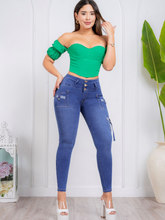 Cargar imagen en el visor de la galería, Pantalon Jeans Push Up
