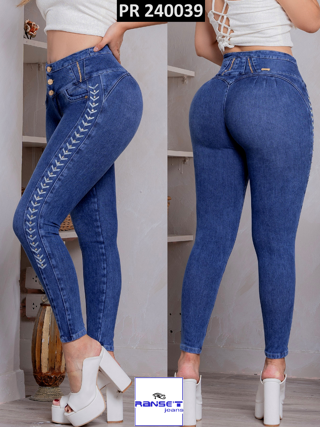 Pantalon Jeans Push Up