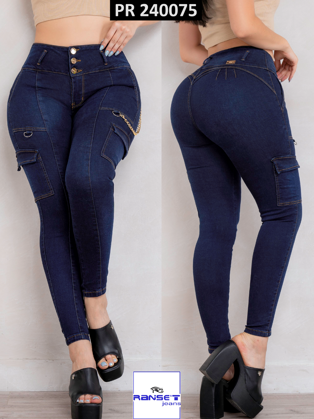 Pantalon Jeans Push Up