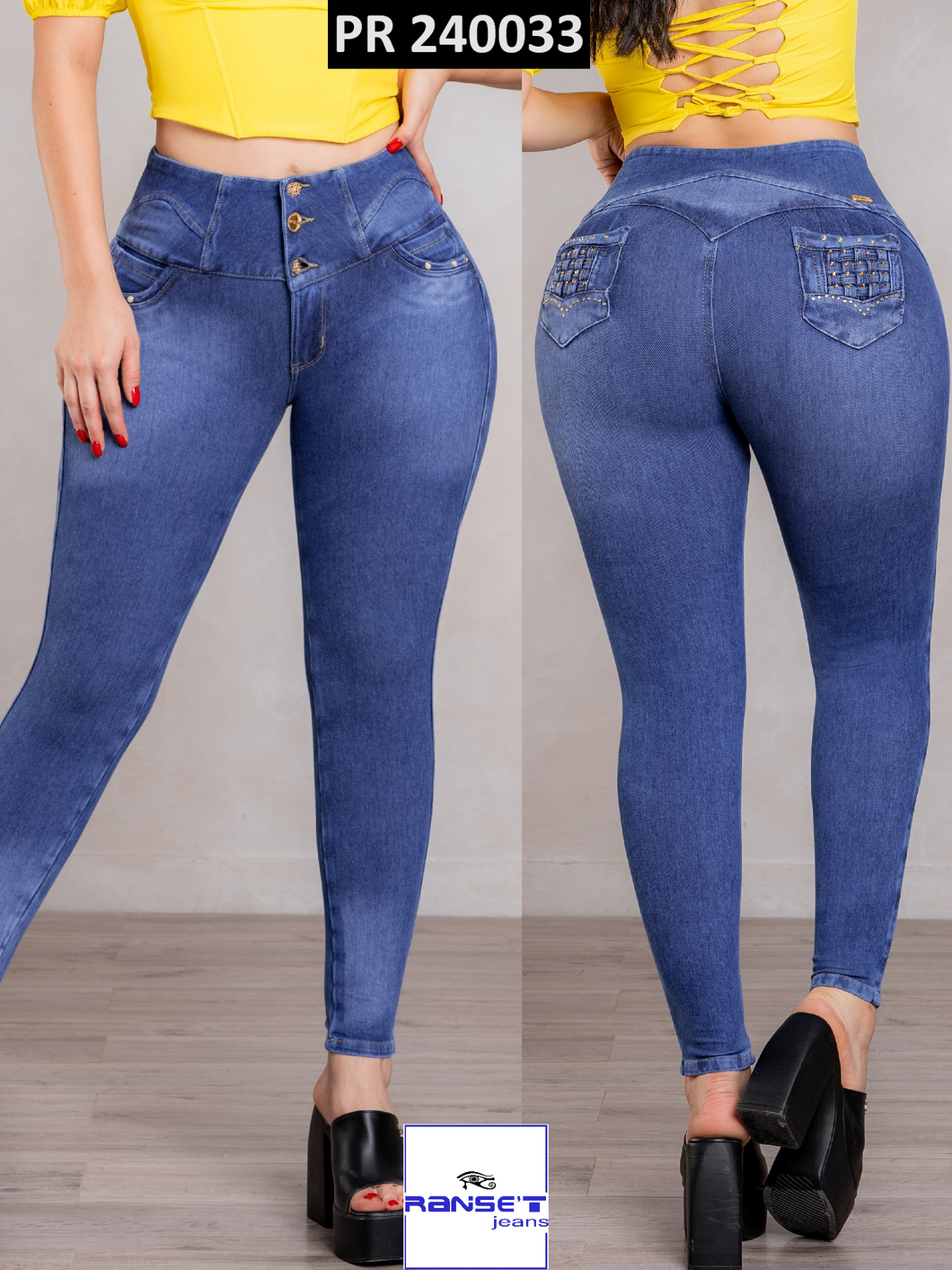 Pantalon Jeans Push Up