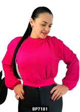 Cargar imagen en el visor de la galería, Blusa Casual Fucsia BP7181
