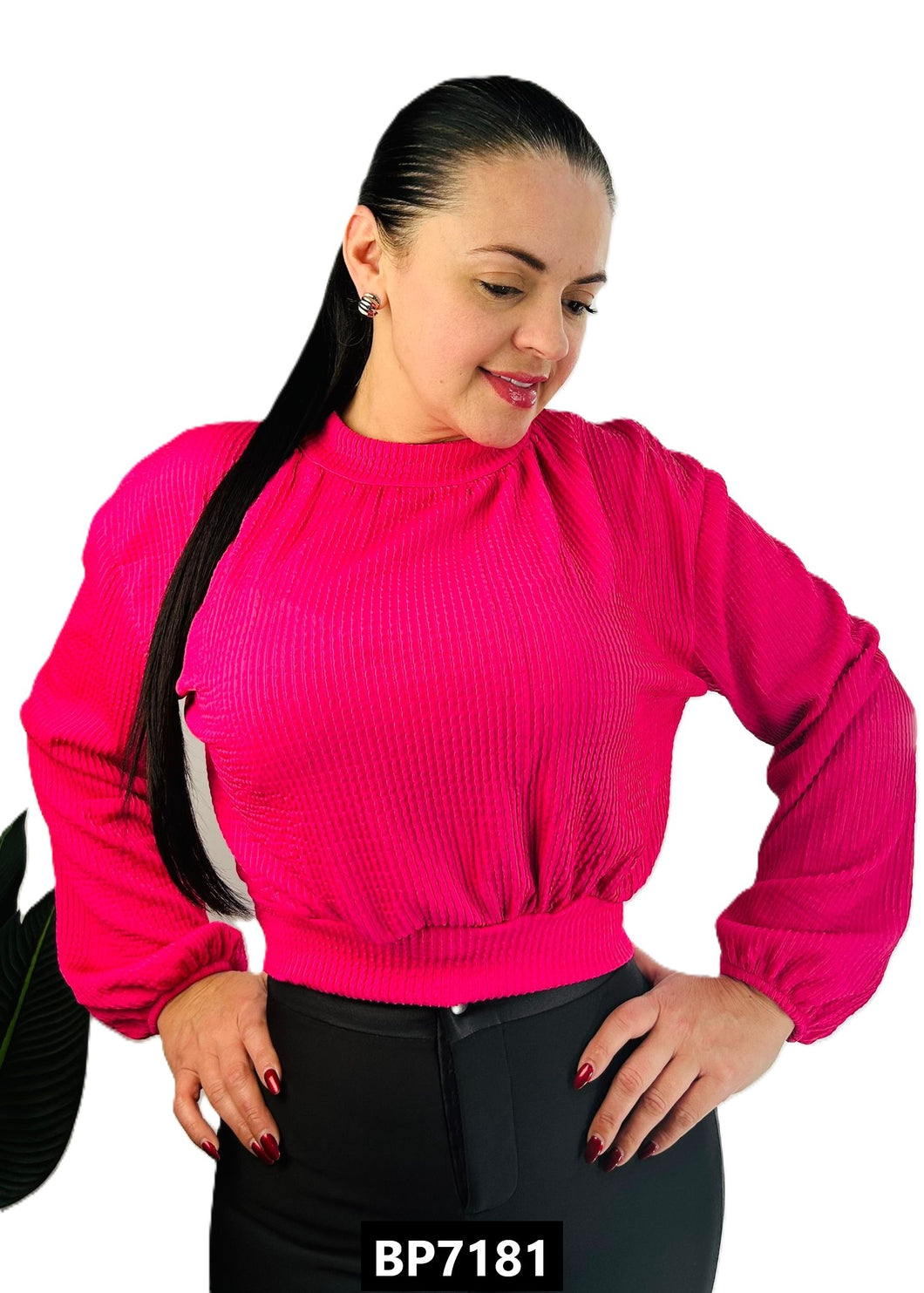 Blusa Casual Fucsia BP7181