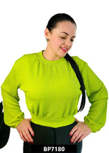 Cargar imagen en el visor de la galería, Blusa Casual Verde BP7180
