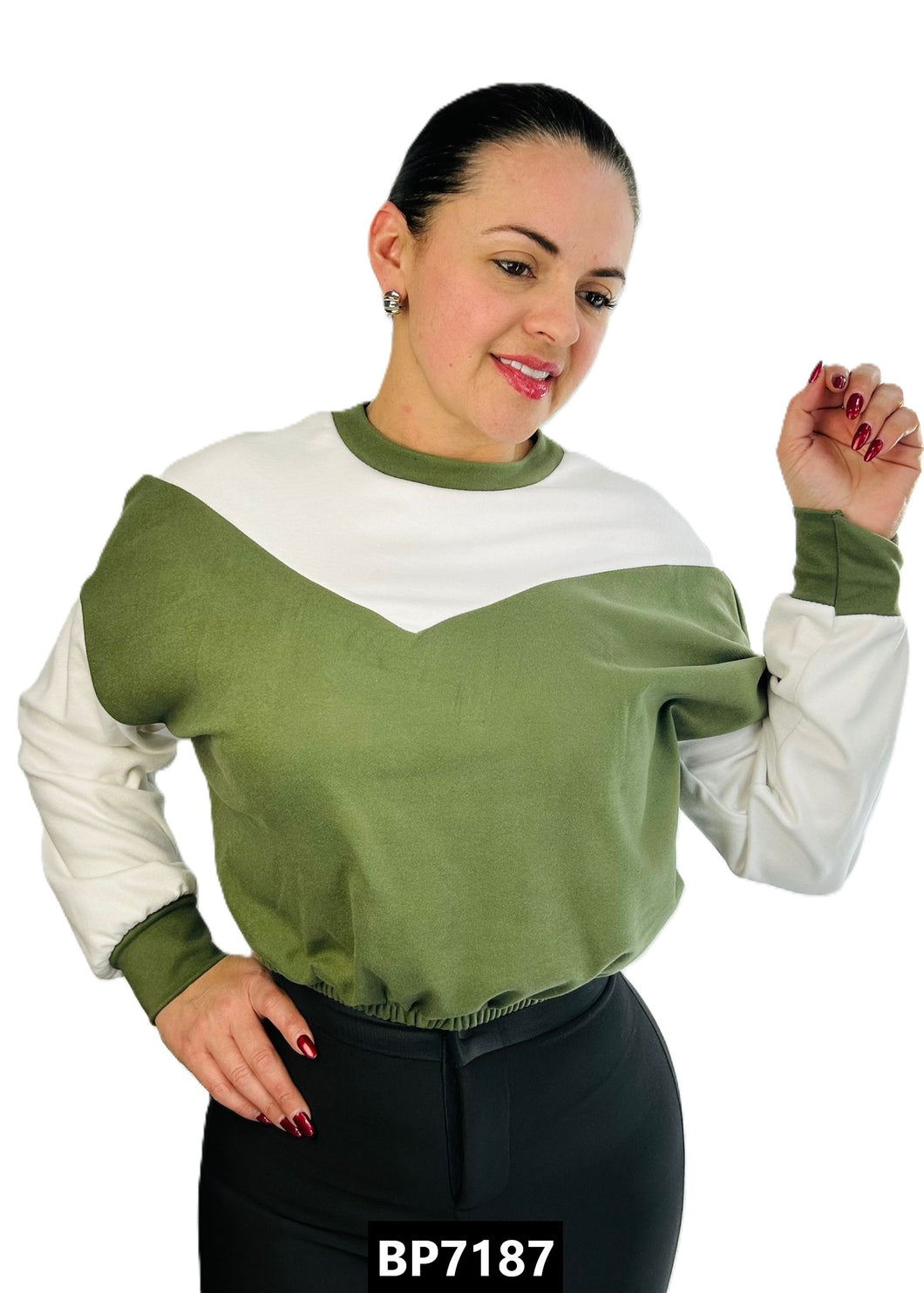 Blusa Casual Verde BP7187