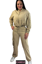 Cargar imagen en el visor de la galería, Conjunto Casual Beige CH8032
