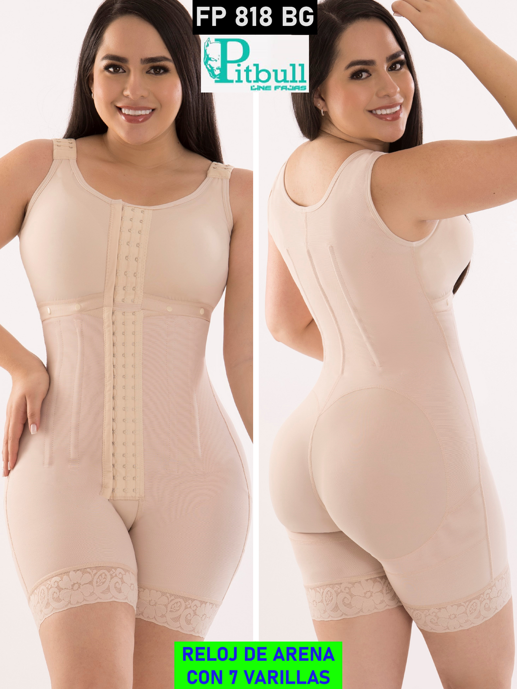 FAJA COMPLETA CON BRASIER Y VARILLAS