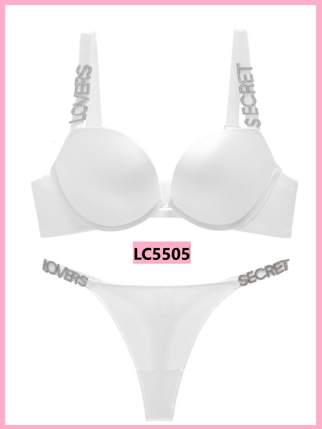 Lenceria Mujer Blanco LC5505