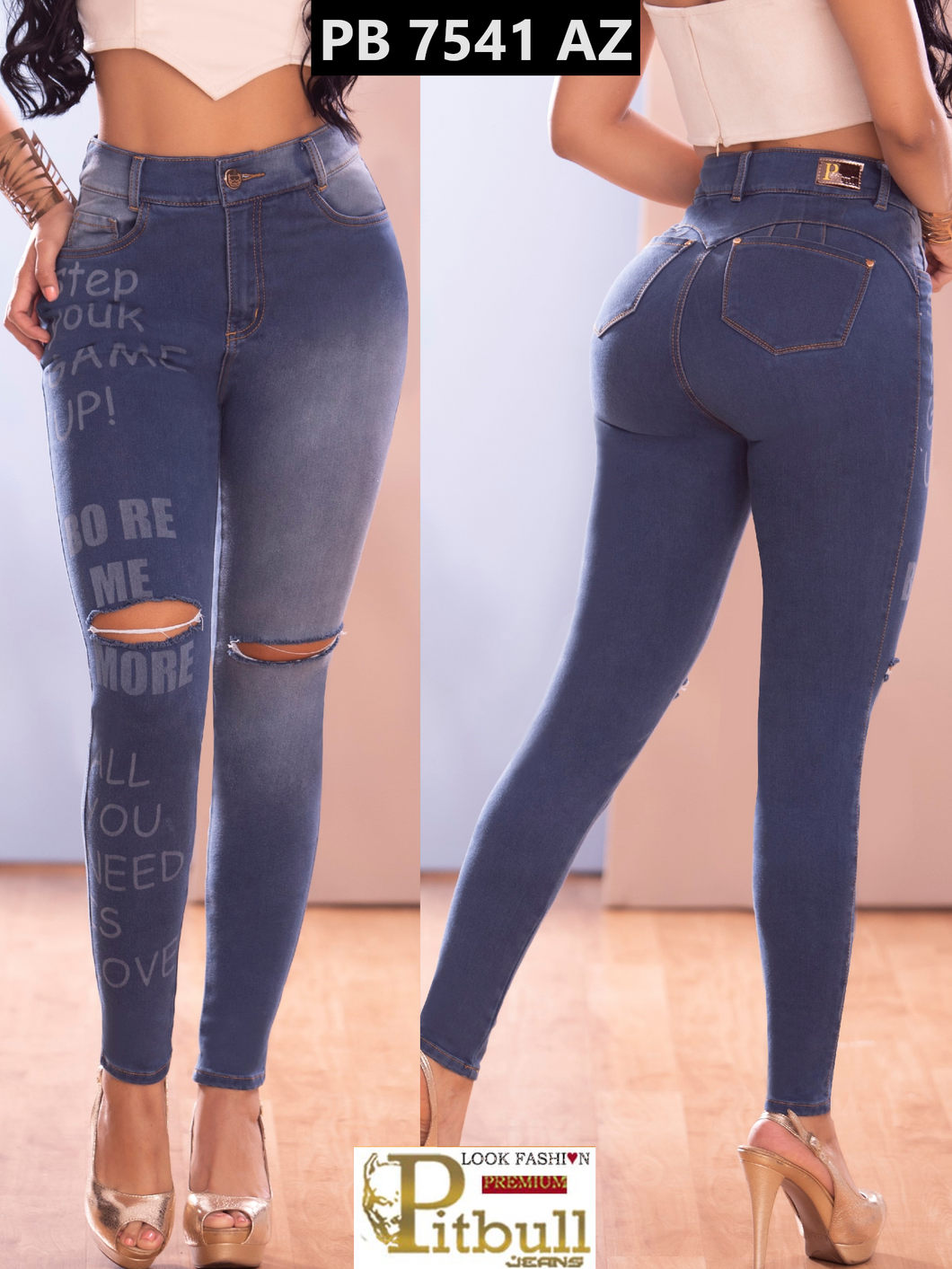 Pantalon Jeans Push Up