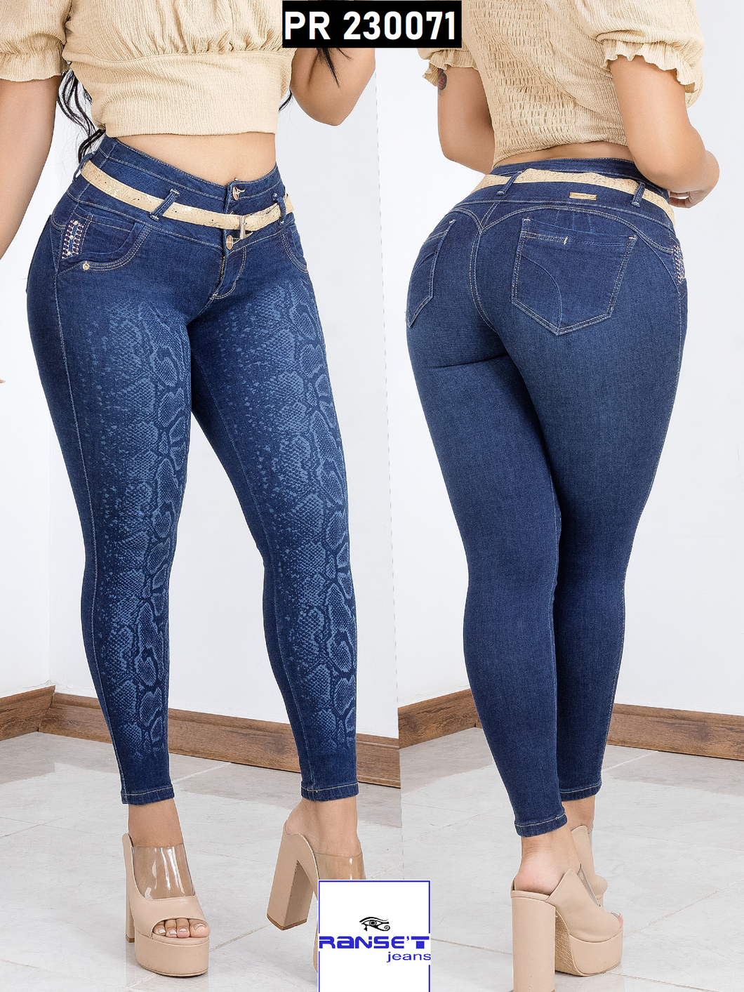 Pantalon Jeans Push Up