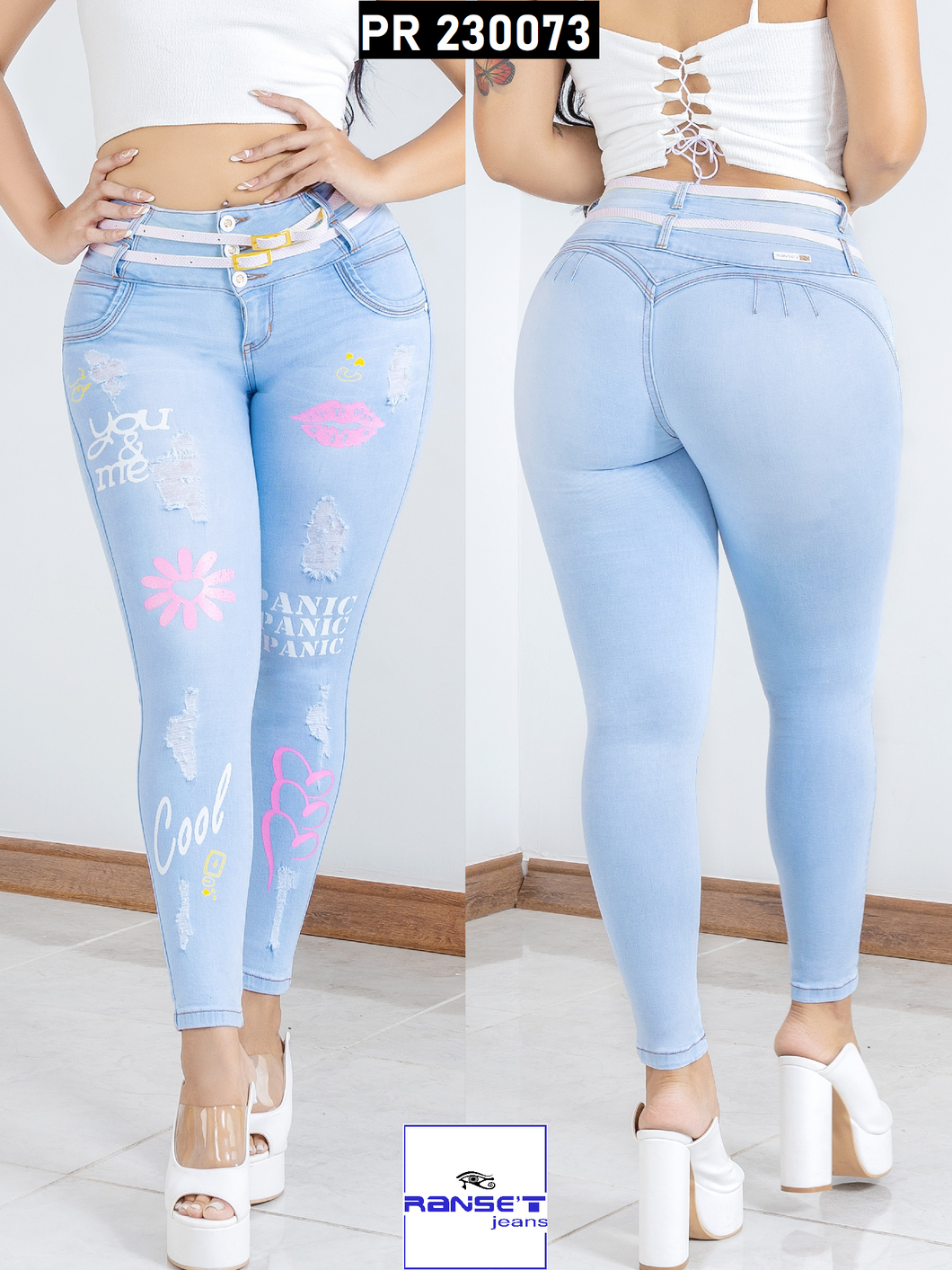 Pantalon Jeans Push Up