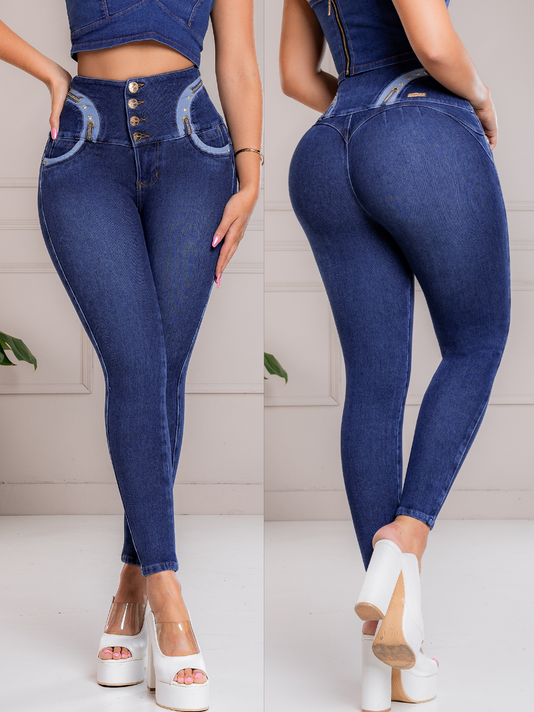 Pantalon Jeans Push Up