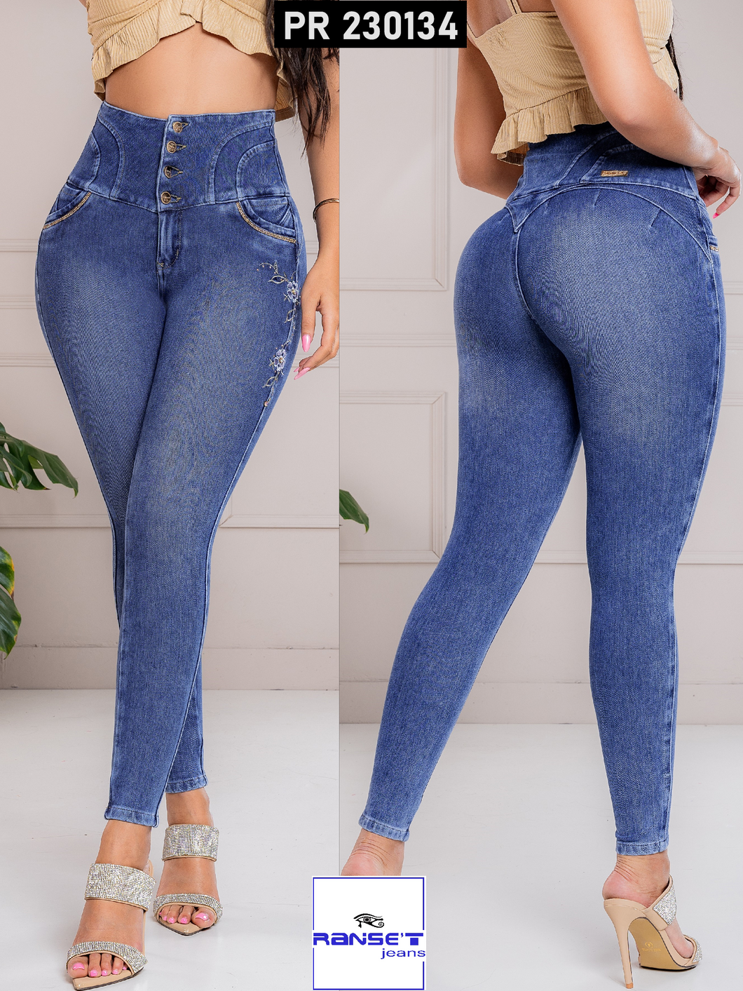 Pantalon Jeans Push Up