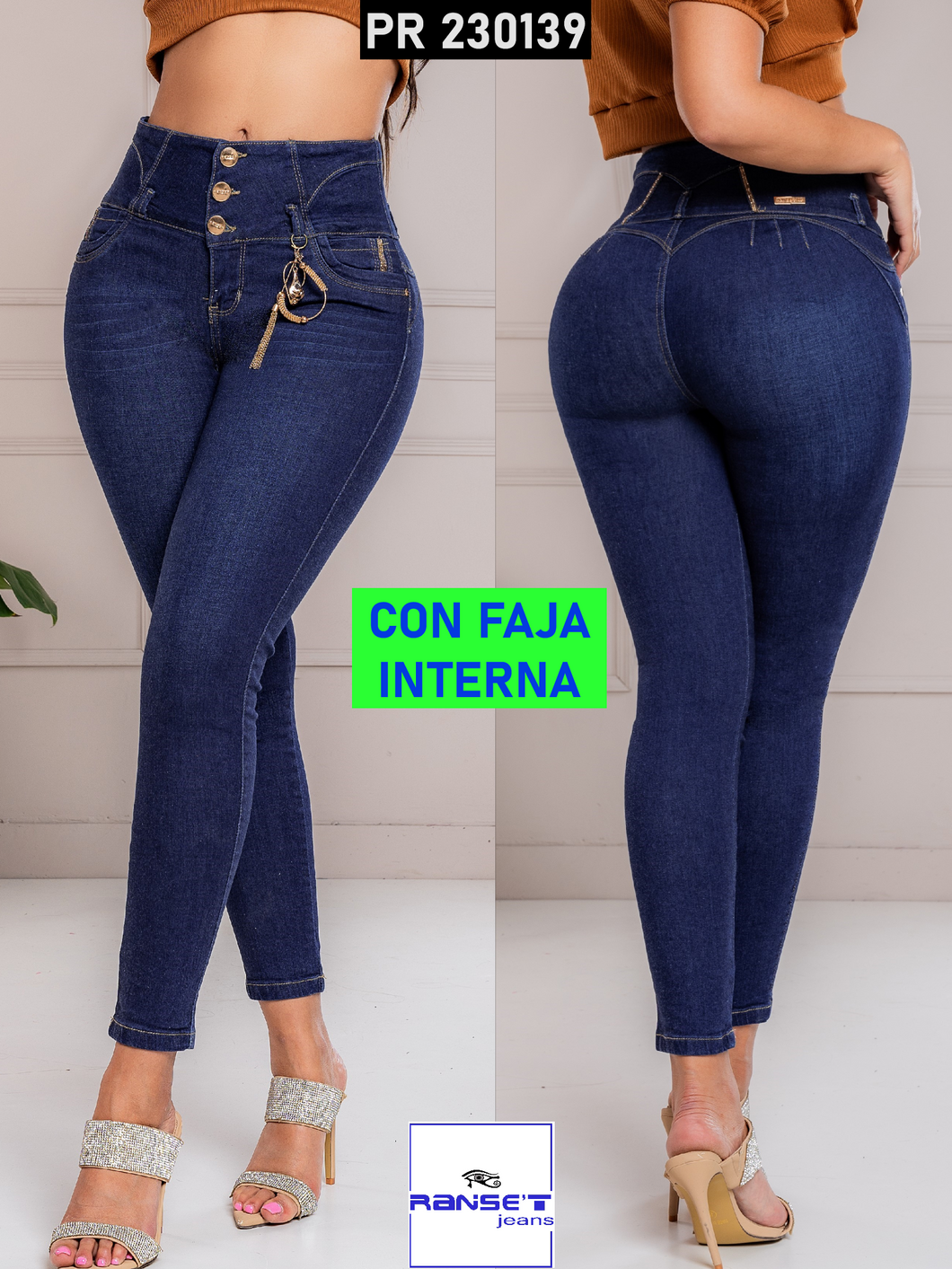 Pantalon Jeans Push Up