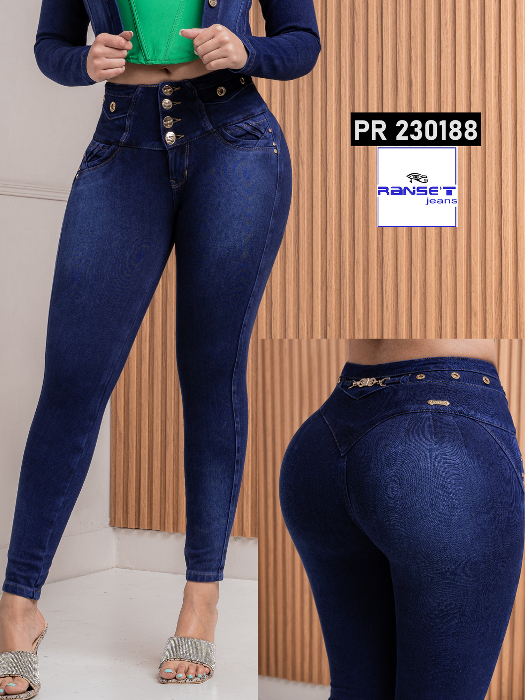 Pantalon Jeans Push Up