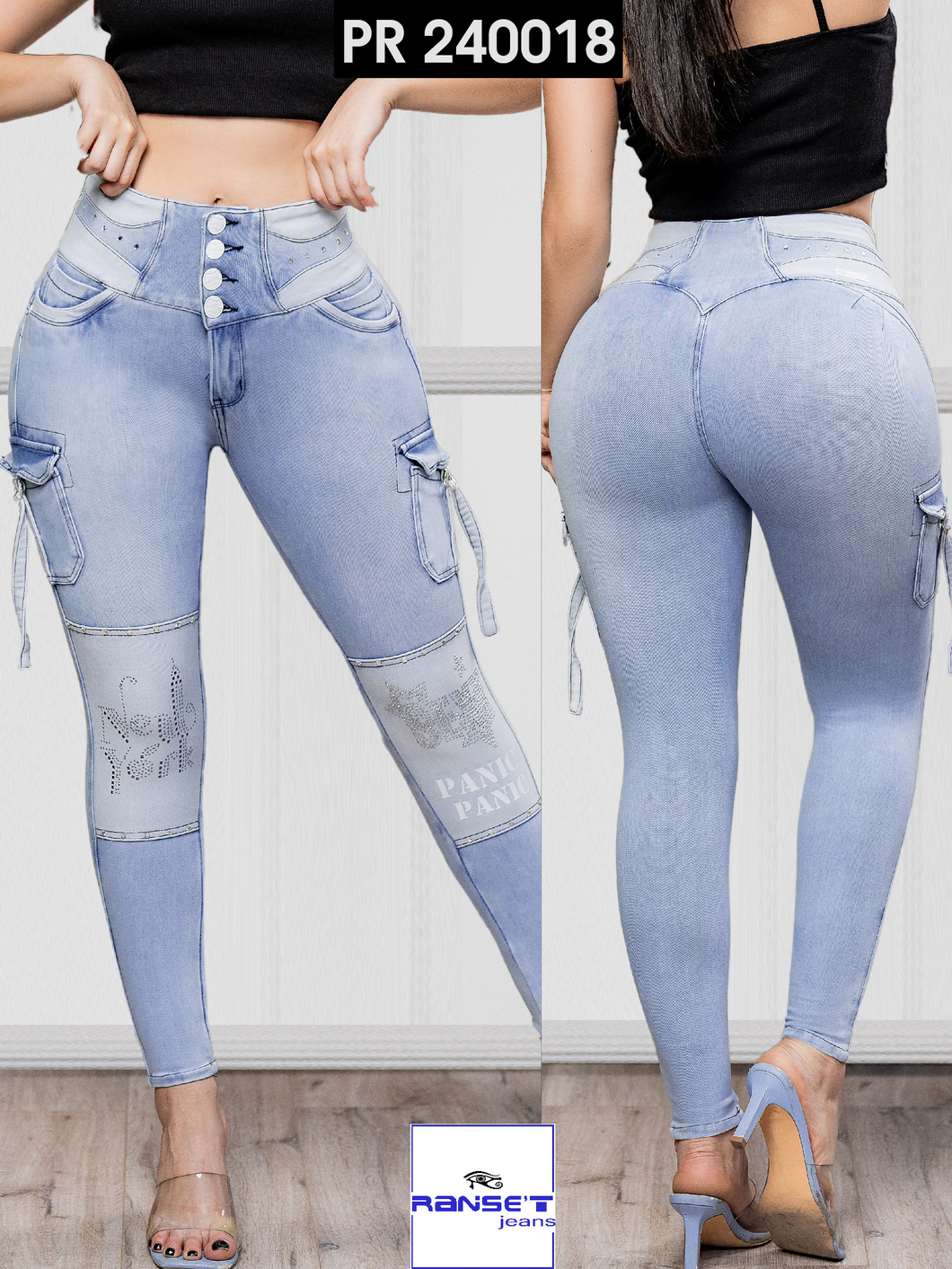 Pantalon Jeans Push Up