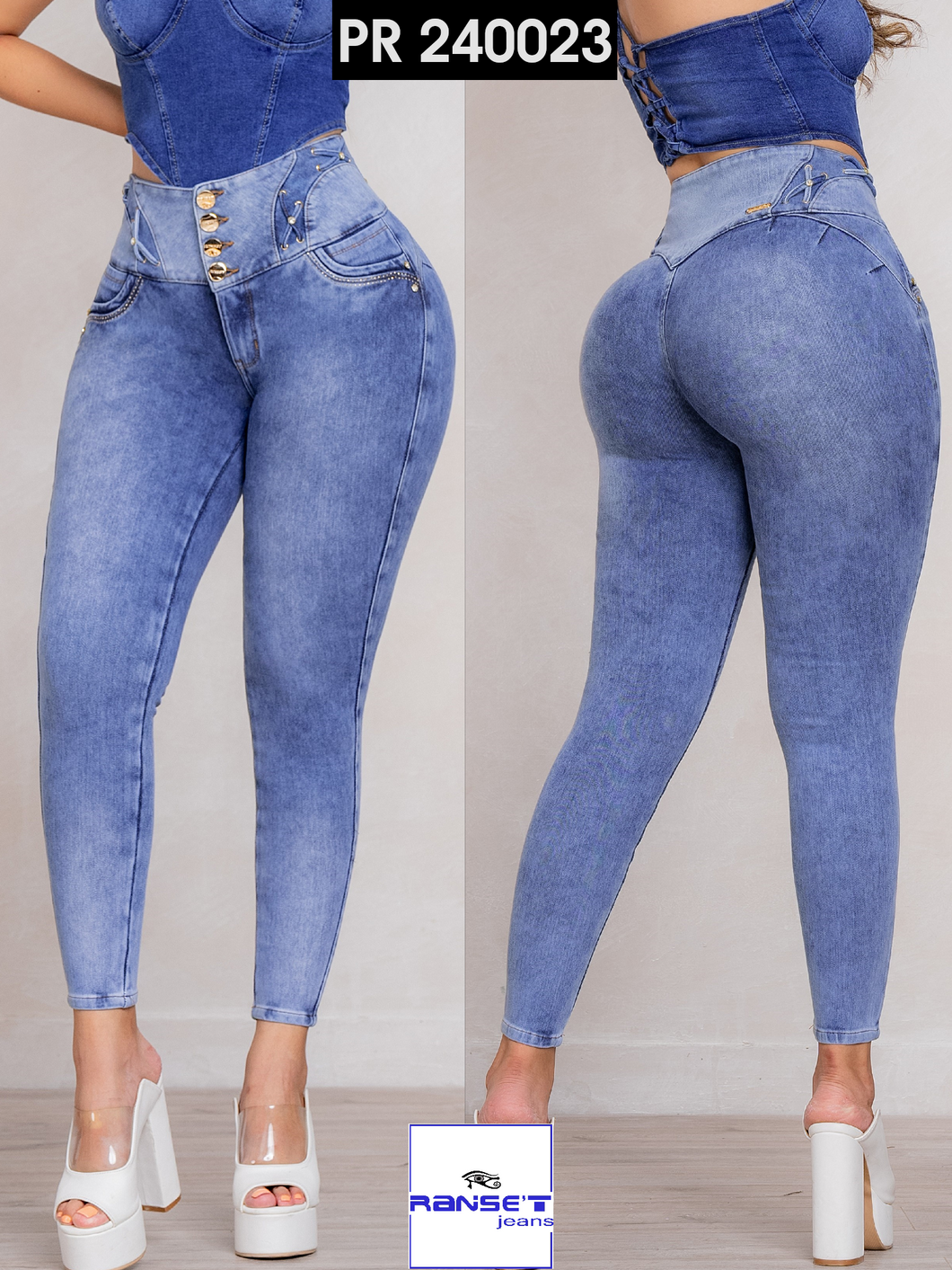 Pantalon Jeans Push Up