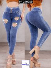 Cargar imagen en el visor de la galería, Pantalon Jeans Push Up
