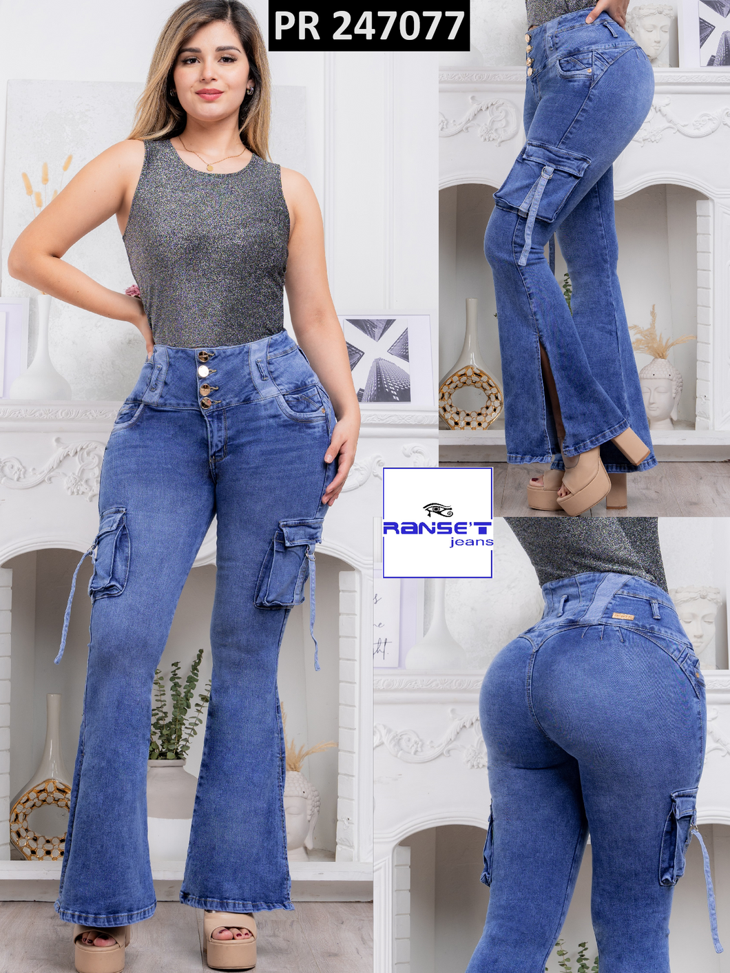 Pantalon Jeans Push Up