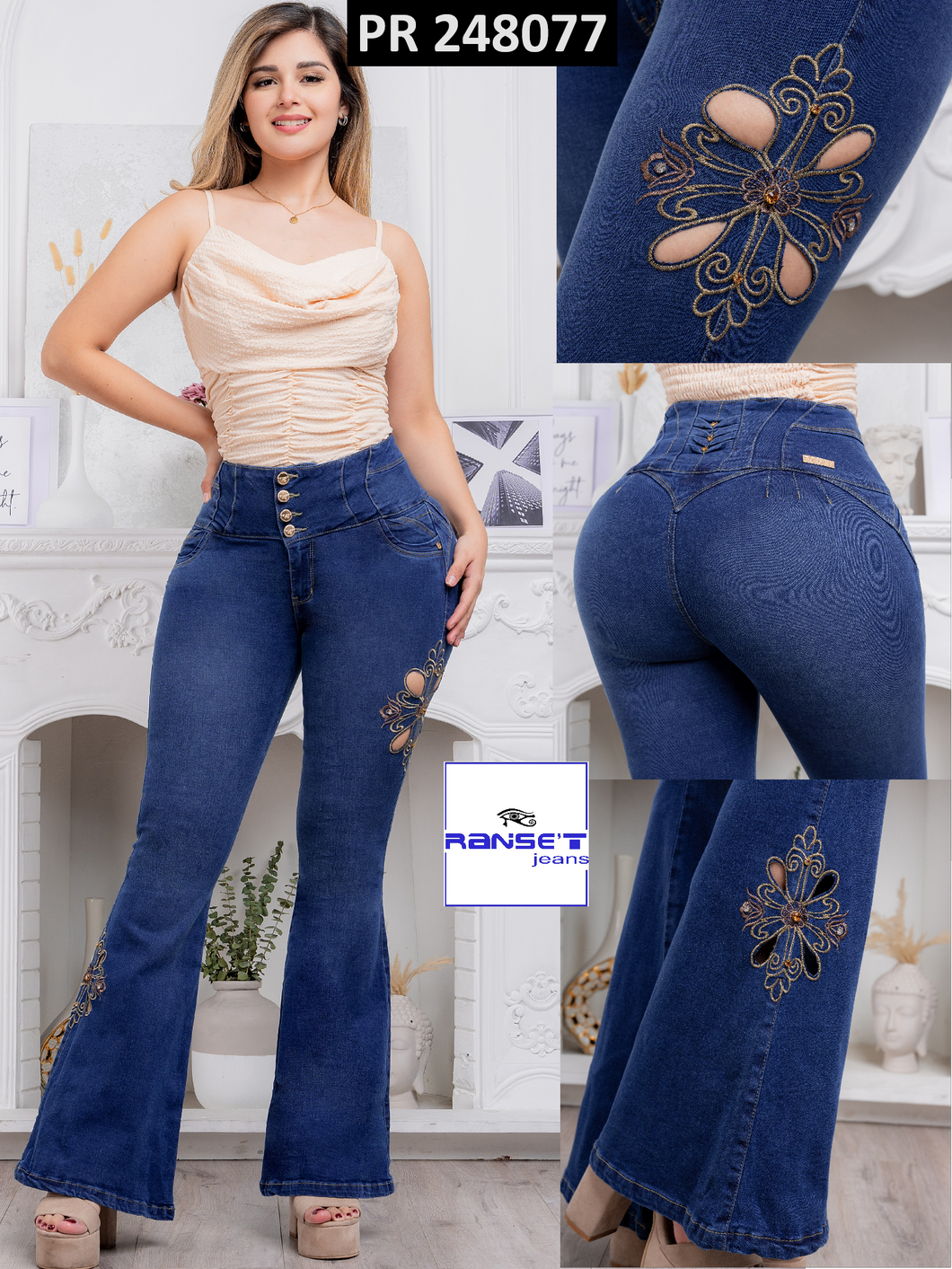 Pantalon Jeans Push Up