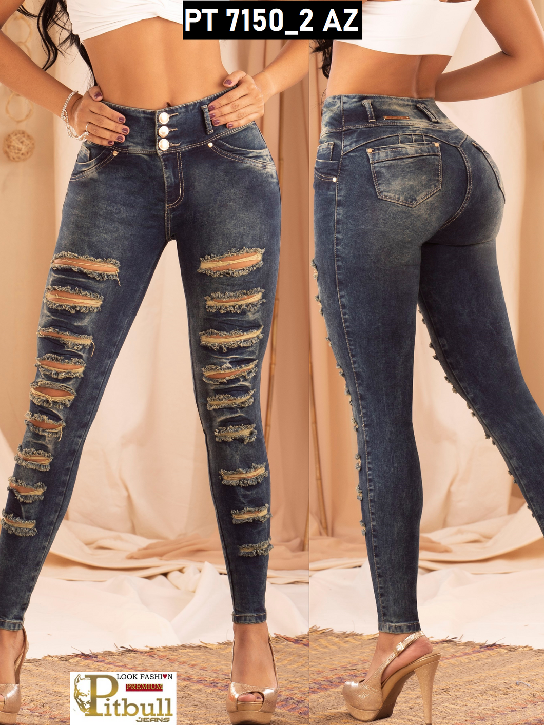 Pantalon Jeans Push Up