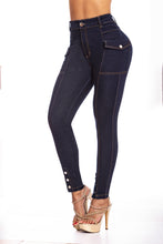 Cargar imagen en el visor de la galería, Pantalon Jeans Push Up CON FAJA
