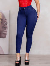 Cargar imagen en el visor de la galería, Pantalon Con Faja Azul PR240141
