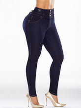 Cargar imagen en el visor de la galería, Pantalon Push Up Azul PT7631Z
