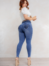 Cargar imagen en el visor de la galería, Pantalon Push Up Azul PR240110
