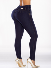 Cargar imagen en el visor de la galería, Pantalon Push Up Azul PT7631Z
