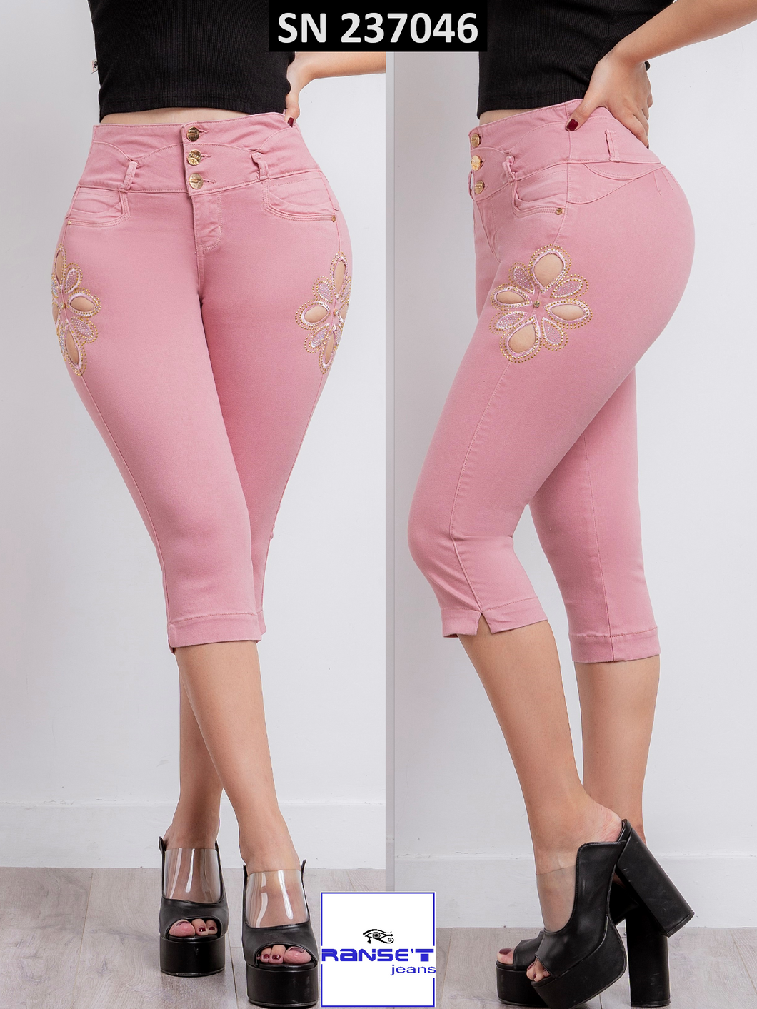 Capri Jeans Push Up