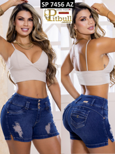 Cargar imagen en el visor de la galería, Short Jean Push Up
