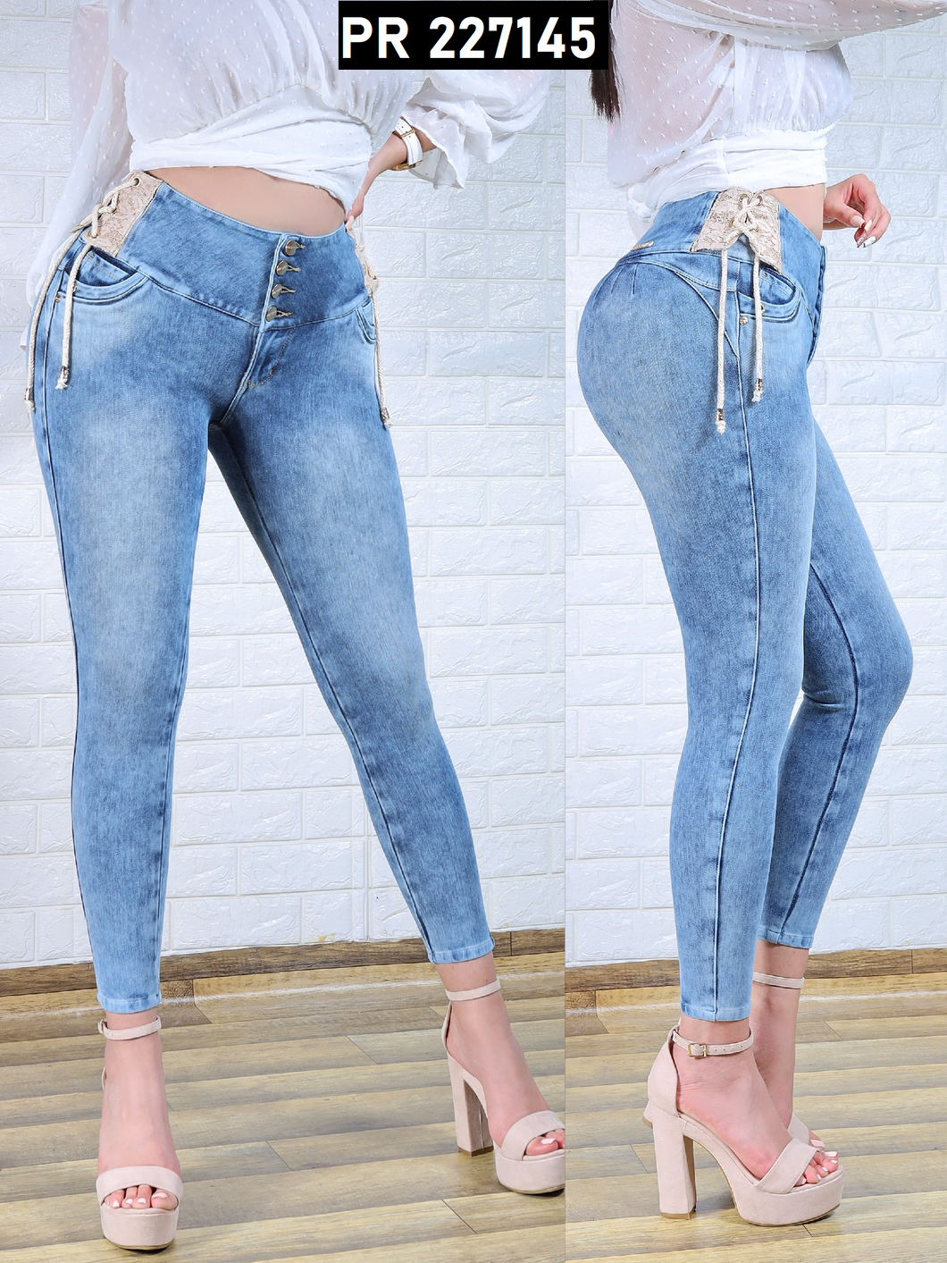 Pantalon Jeans Push Up