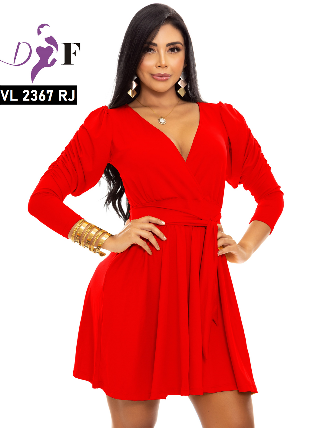 Vestido Largo Colombiano
